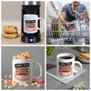 Danke Papa, ... Kaffeebecher in orange mit Spruch für den Produktbild-Vorschau 5