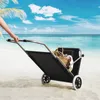 CASARIA® Sonnenliege Klappbar mit Dach Strandliege mit Produktbild-Vorschau 4