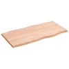 vidaXL Stolová deska 80x40x2 cm Dubový masiv s ošetřenou Náhled obrázku produktu 4