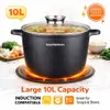 Pánev MASTERPAN s poklicí, 28 cm, 10 l, nepřilnavý povrch Náhled obrázku produktu 2