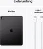 iPad Pro, 11 Zoll, Space Schwarz, 2024, WiFi, 256 GB Produktbild-Vorschau 5