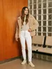 Tazzio Jeans skinny fit da donna F136 (bianco, 38) Anteprima dell’immagine prodotto 8