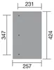 Terrassenüberdachung 671 Gr.2 B x T x H 424 x 257 x 267 Produktbild-Vorschau 3