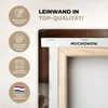 MuchoWow® - Leinwandbilder - Grau - Gold - Marmor - Produktbild-Vorschau 3