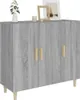 vidaXL Sideboard Grau Sonoma 90x34x80 cm Holzwerkstoff Produktbild-Vorschau 8