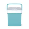 A teal and gray electric cooler box is shown against a white background. Náhľad obrázku produktu