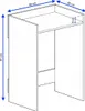 CraftPAK Waschmaschinenschrank geeignet für Waschmaschine & Produktbild-Vorschau 7