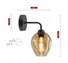 LUXOLAR Wandlampe Glasschirm Honig E27 60W - Wandleuchte Produktbild-Vorschau 2