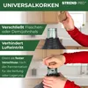Flaschenverschluss Strend Pro 35x45/40 mm, Kork, konisch, Produktbild-Vorschau 3