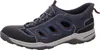 Rieker Slipper gelocht gefloch. modisch in blau, Gr. 45 Voir les images du produit 3