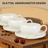 HOMELUX Tassen Set 6er mit Untertassen 200 ml Kaffeetassen Produktbild-Vorschau 6
