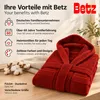 Bata de algodón Betz con capucha para hombre y mujer - Bata Vista previa de la imagen del producto 18