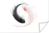 MuchoWow® Poster Eine Illustration des Yin und Yang-Logos Produktbild-Vorschau 1
