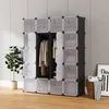 Mondeer Armoire à vêtements 20 Kubus en plastique Système Voir les images du produit 13