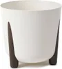 HowHomely Blumentopf Rund 25 cm Höhe, Pflanzkübel mit Produktbild-Vorschau 1