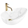 Umywalka nablatowa Rea Greta 65 Bianco Shiny Podgląd zdjęcia produktu 1