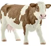 Schleich Farm World Fleckvieh-Kuh, Spielfigur Produktbild-Vorschau 1