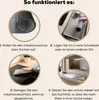 KitchenYeah© Herdabdeckplatte Porträt eines rosa Löfflers Produktbild-Vorschau 7