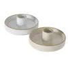 LS-LebenStil 2´er Set Stabkerzen Kerzenständer Keramik 10cm Produktbild-Vorschau 2