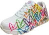 Skechers Jgoldcrown: Uno - Highlight Love  Sneakers Laag - Voir les images du produit 29