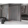 Mexen Velar Duschkabine schiebbar 160 x 100 cm, Frost, Produktbild-Vorschau 2