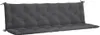 Cuscini per panca da giardino 2 pz. Antracite 200x50x7 cm Anteprima dell’immagine prodotto 1
