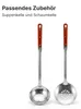 Feuerstelle 36 cm 2mm Stahl mit 10L Gusseisen Kazan Plov Produktbild-Vorschau 4