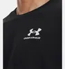 Under Armour Ua Logo Emb Heavyweight T-Shirt SS-Schwarz Produktbild-Vorschau 5