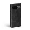 A black flip case for a smartphone is shown against a white background. Produktbild-Vorschau