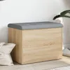 Panca contenitore vidaXL in rovere Sonoma 62 x 42 x 45 cm Anteprima dell’immagine prodotto 2