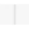 An open notebook with blank pages. Produktbild-Vorschau