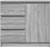vidaXL Príborník so zásuvkou Grey Sonoma 71x35x65 cm Náhľad obrázku produktu 6