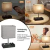 Tischlampe für Schlafzimmer, Nachttischlampe mit 2 Produktbild-Vorschau 5