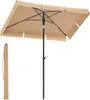 SONGMICS Sonnenschirm 180 x 125 cm UPF 50+ Sonnenschutz Produktbild-Vorschau 2
