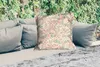 MuchoWow® Outdoor Kissen - Blumen - Vintage - Muster - Produktbild-Vorschau 2