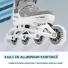 Wrotki Blackwheels Flex Pro szare w 4 rozmiarach 34-37 Podgląd zdjęcia produktu 4