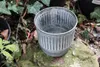 Nostalgischer Zink Übertopf Pflanztopf mit Rillenmuster, Produktbild-Vorschau 4
