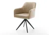 DELIFE Esszimmerstuhl Greg-Flex Mikrofaser Beige Vintage Produktbild-Vorschau 6