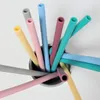 MINIKOIOI Slamka silikónová - 2 ks s kefkou - Yellow Náhľad obrázku produktu 4