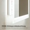 Heilmetz LED Badspiegel 50 x 70 cm Badezimmerspiegel Produktbild-Vorschau 6