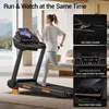 Laufband für Zuhause, mit 3-Bildschirm-Display,12 km/h, Produktbild-Vorschau 5