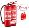 FireLoq 2x 6kg Pulver Feuerlöscher für Brandklasse ABC mit Produktbild-Vorschau 1