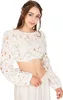 MarJo CHAMERAU Offwhite Dirndlbluse langärmelig mit Produktbild-Vorschau 2