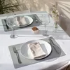4er Set Platzsets - Abwaschbar - Lederlook - Kunstleder - Produktbild-Vorschau 7