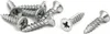 A group of screws on a white background. Produktbild-Vorschau
