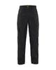 A pair of black cargo pants is shown against a white background. Produktbild-Vorschau