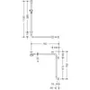 HEWI 801.35B210 97 DU-Wannenhdl. m.Br.H.St., matt, Produktbild-Vorschau 2