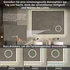 Lumoire® Badspiegel mit beleuchtung– 120 cm Rechteckig – Produktbild-Vorschau 9