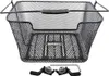 Basil Hinterradkorb Capri Flex 39x30x17cm schwarz Produktbild-Vorschau 3