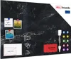 Lavagna magnetica in acciaio MARMO NERO 90x60cm MetalBoards Anteprima dell’immagine prodotto 1